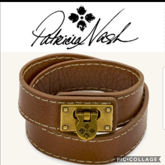 Patricia Nash Jewelry - Patricia nash leather cuff bracelet size S/M
